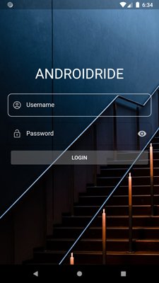 flutter login page with background image