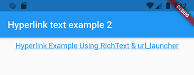 flutter hyperlink example 