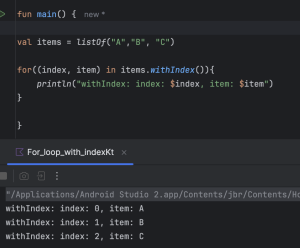 kotlin-for-loop-withIndex