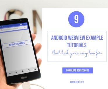 android webview example tutorial - download source code