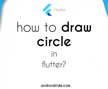flutter draw circle example