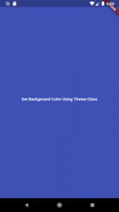 4 Ways To Set Background Color Of A Screen In Flutter - AndroidRide